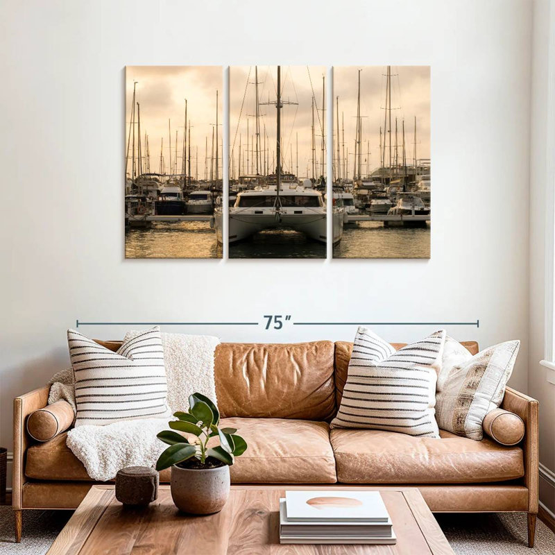 Mehar Mediterranean Catamaran, 36" H x 57" W