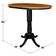Madeline Extendable Round Solid Wood Top Dining Table