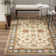 Tapis oriental en laine brun clair touffeté à la main BuckHill