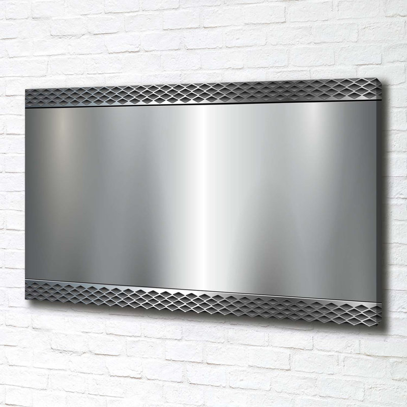 Metal Background - Wrapped Canvas Print