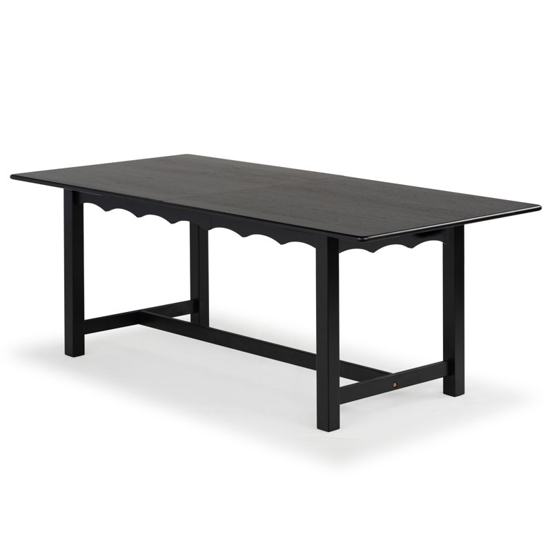 Rhylee Extendable Dining Table, Black