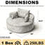 Canapé-lit simple en éponge en polyester de 55 po L, sans assemblage requis, fauteuil-lit moderne moelleux pour le salon, la chambre à coucher, le salon et la salle de projection-650361280
