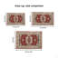 Tapis lavable antidérapant 6 x 9 po Vintage Bohemia