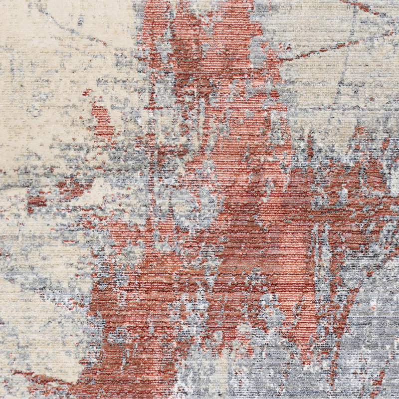 Abstract Indoor Rug, Rectangle 5' x 7'10"