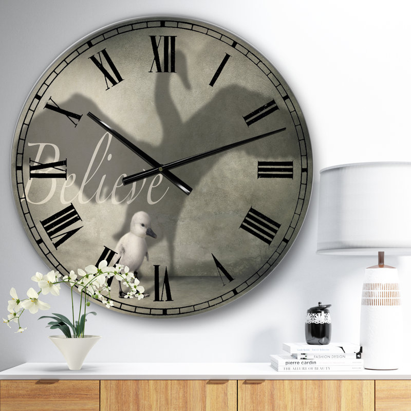 Horloge murale Believe Shadow IV - Large Cottage, Petit