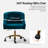 Doreen Velvet Hand-Curated Task Chair-5963183