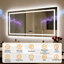 Rectangle Bluetooth Led Mirror-1676279262