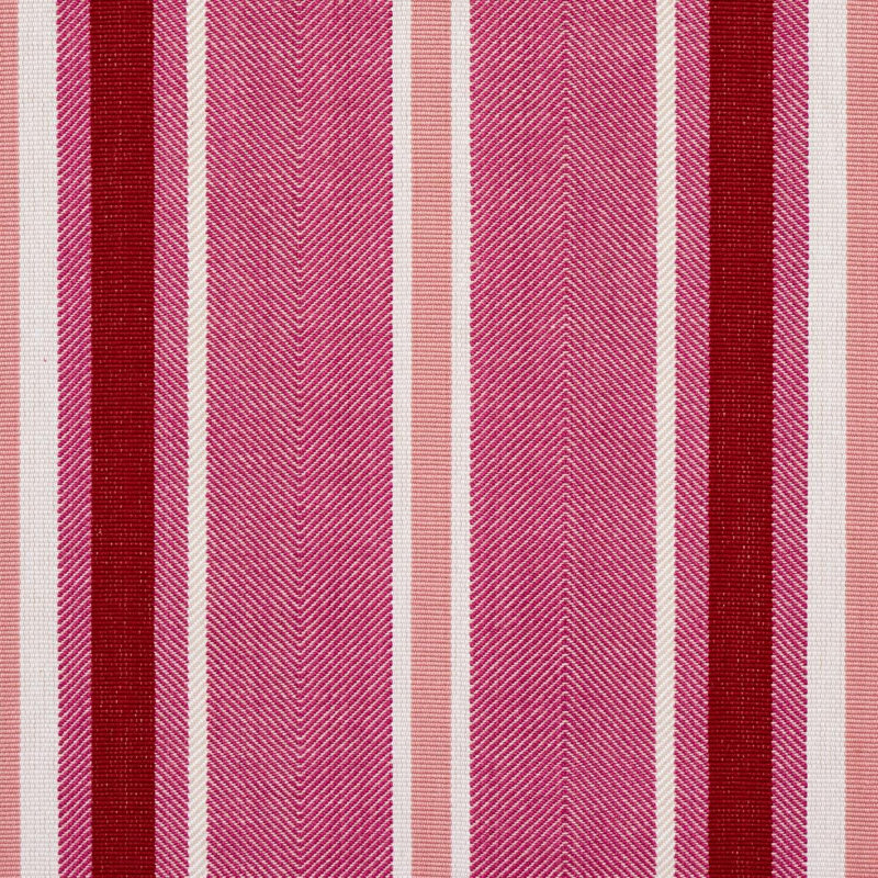Minzer Cotton Stripe Fabric, Pink