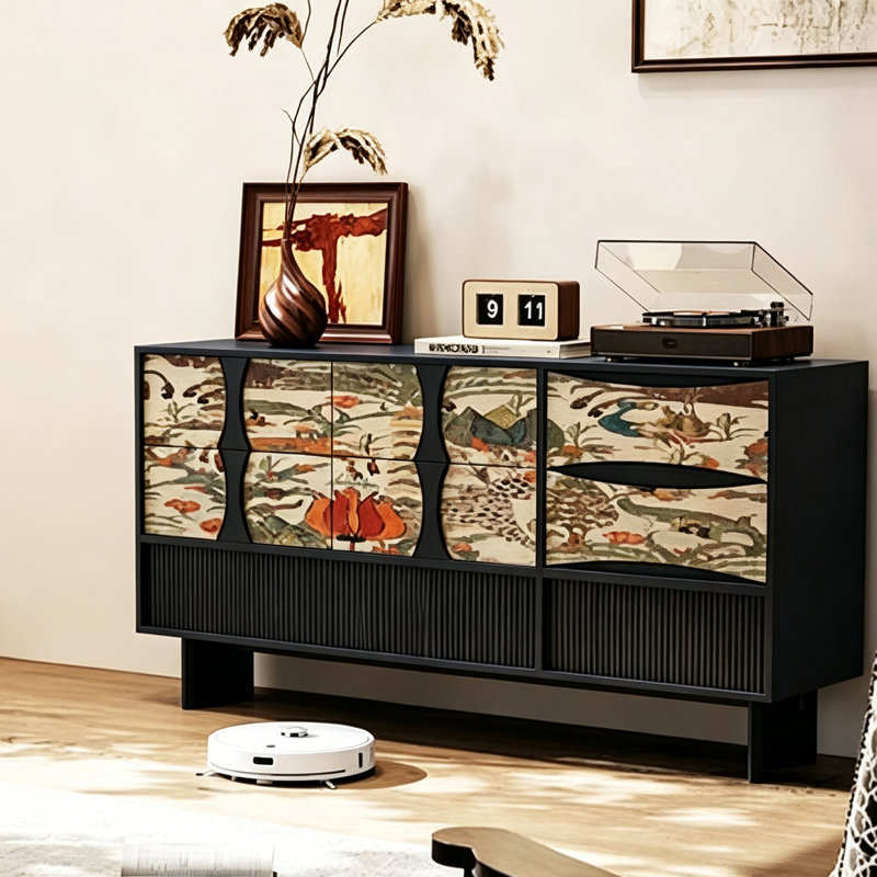 Buffet de style médiéval français