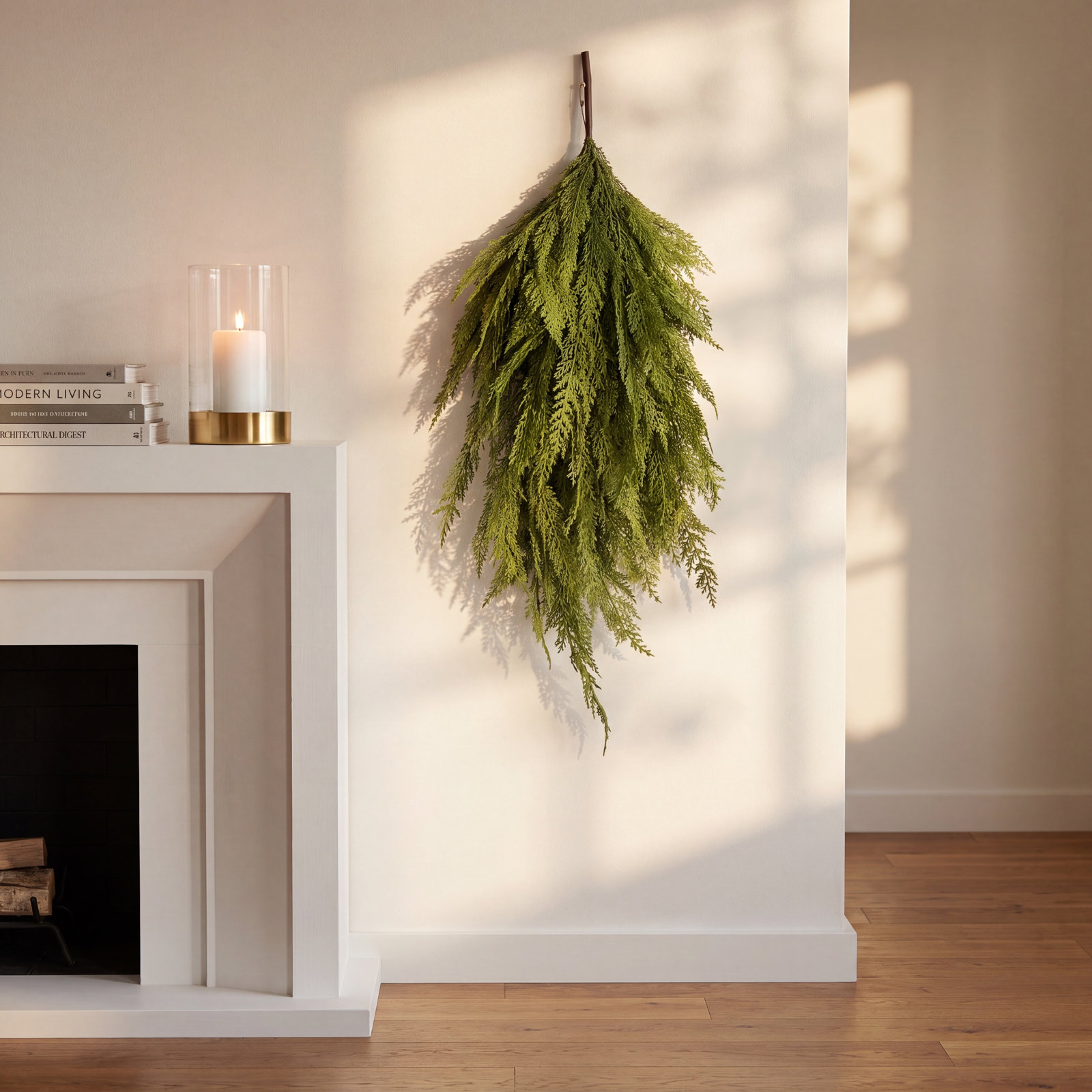 Faux Cedar Swag
