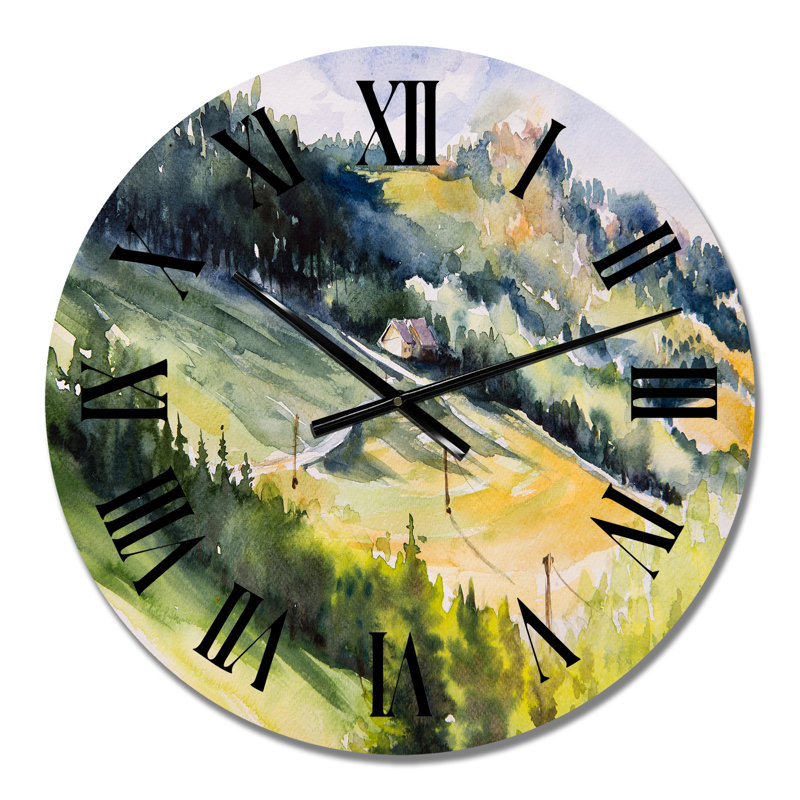 Oversized Country 29" Wall Clock, Medium