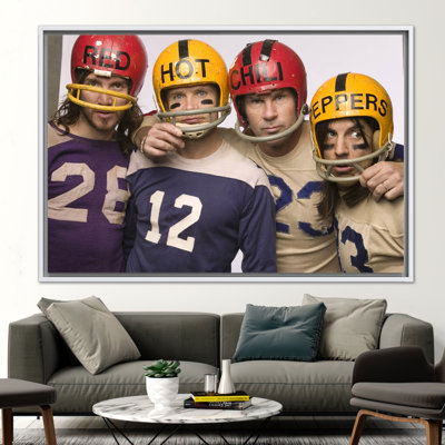 Canvas Art, Wall Art, Large Canvas, Red Hot Chili Peppers, Motivation Canvas, Funk Punk Canvas Poster, Helmet Artwork,