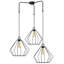 Luminaire suspendu géométrique 3 lumières Eastbourne