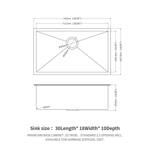 Dimensions du produit