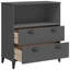 Aurther 90cm H x 80cm W Bookcase-77625836