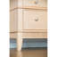 Table de chevet 2 tiroirs en brun