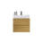 Cordarius 24'' Single Bathroom Vanity with Solid Surface Top