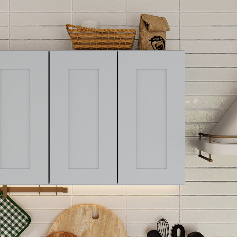 Armoire murale de cuisine courte l 24 po x P 12 po x H 24 po CASAINC, 24", 24"