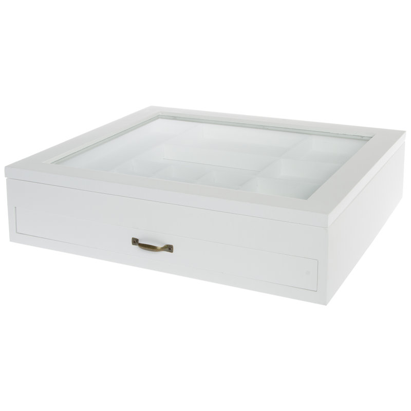 Brambly Cottage Garth Decorative Bin, White