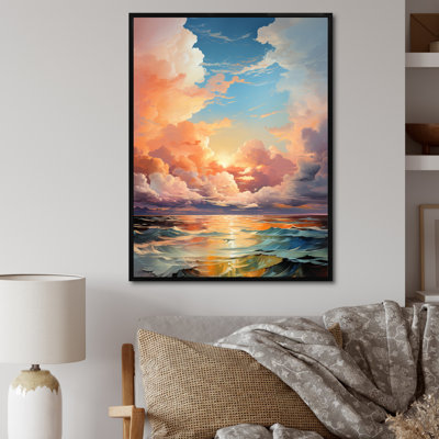 Benzonia " Clouds Skys Canvas IV "
