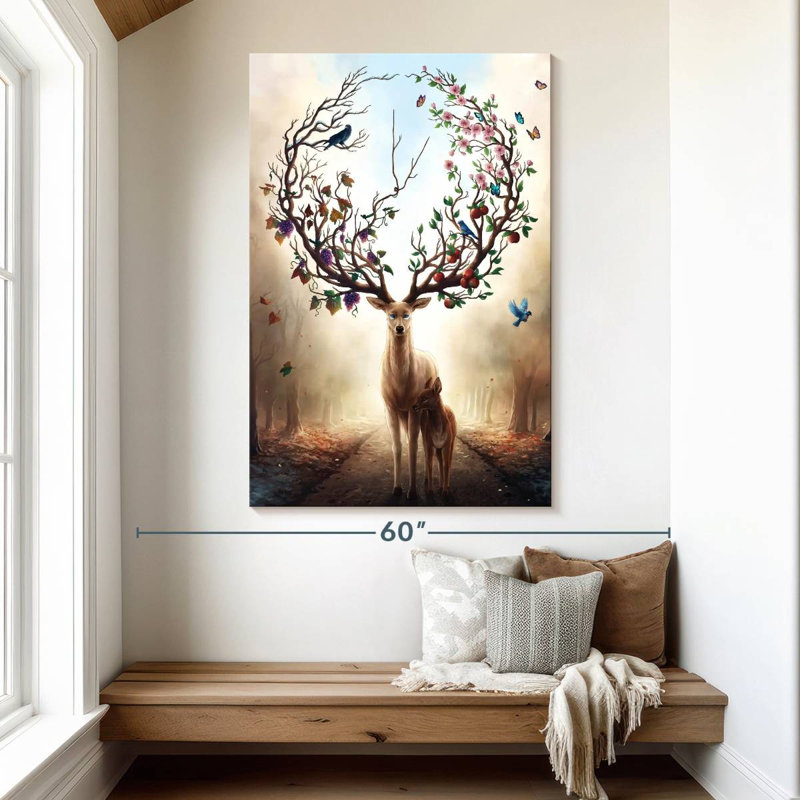 Kelan Seasons Change, 51" H x 34" W
