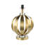 Androw 70cm Living Room Table Lamp with Gold Metal Base, Buffet Bedside Lamp for Bedroom