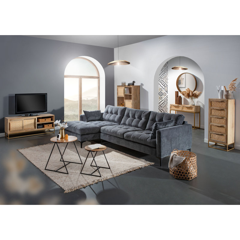 Magnolia Solid Wood Frame Nesting Tables