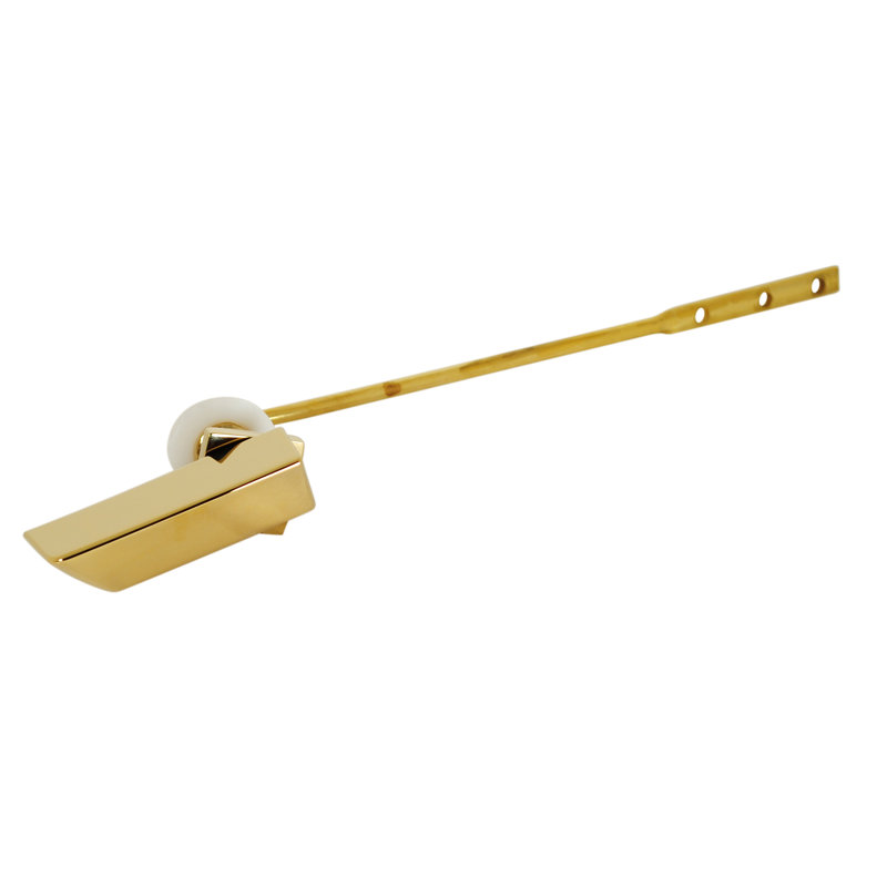 Soiree Trip Lever Tank, Polished Brass
