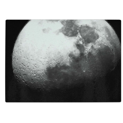 Glass Moon Craters Chopping Board