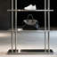 Vitrines de rangement multicouches en acier inoxydable