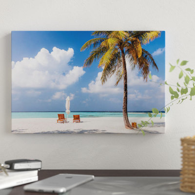 «Sunchairs on a Beach»
