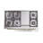 ILVE Nostalgie II Series Noblesse 48 inch Dual Fuel Range with 8 Sealed Burners, Griddle (Glass Door)-112295495-112295485-112295482