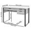 Francisque Metal Base Writing Desk