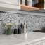 12 x 0.6 Bianco Carrara Marble Polished Pencil Liner Tile Trim-91839508