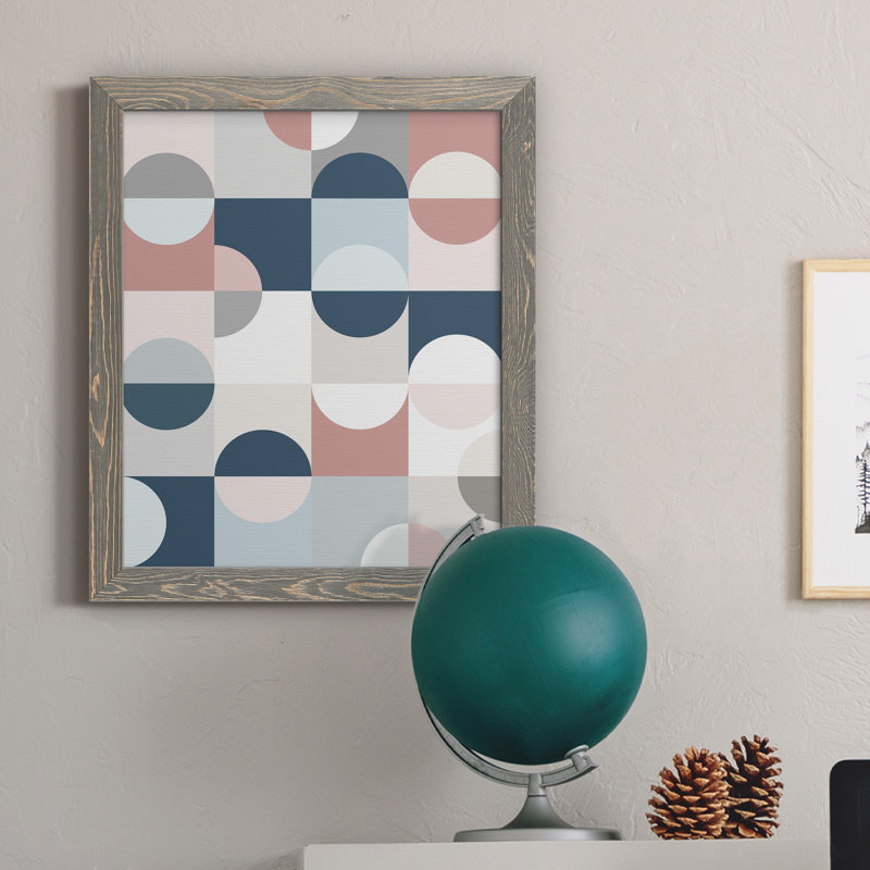 Modern Reflection - Cadre photo, impression sur toile, H 24 po x l 18 po x P 1,5 po, Toile avec cadre gris