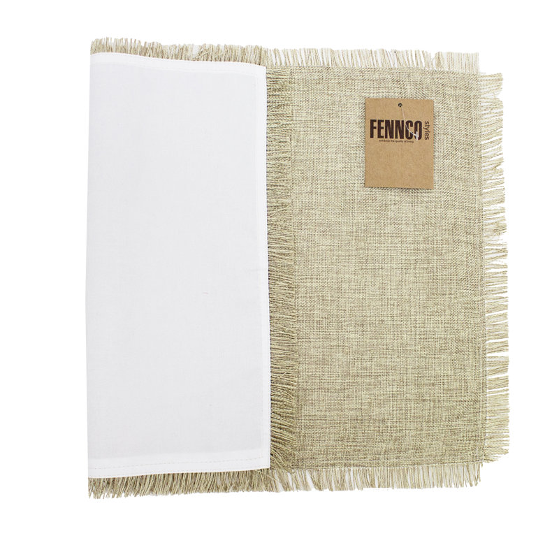 Polyester Solid Colour Rectangle Placemat