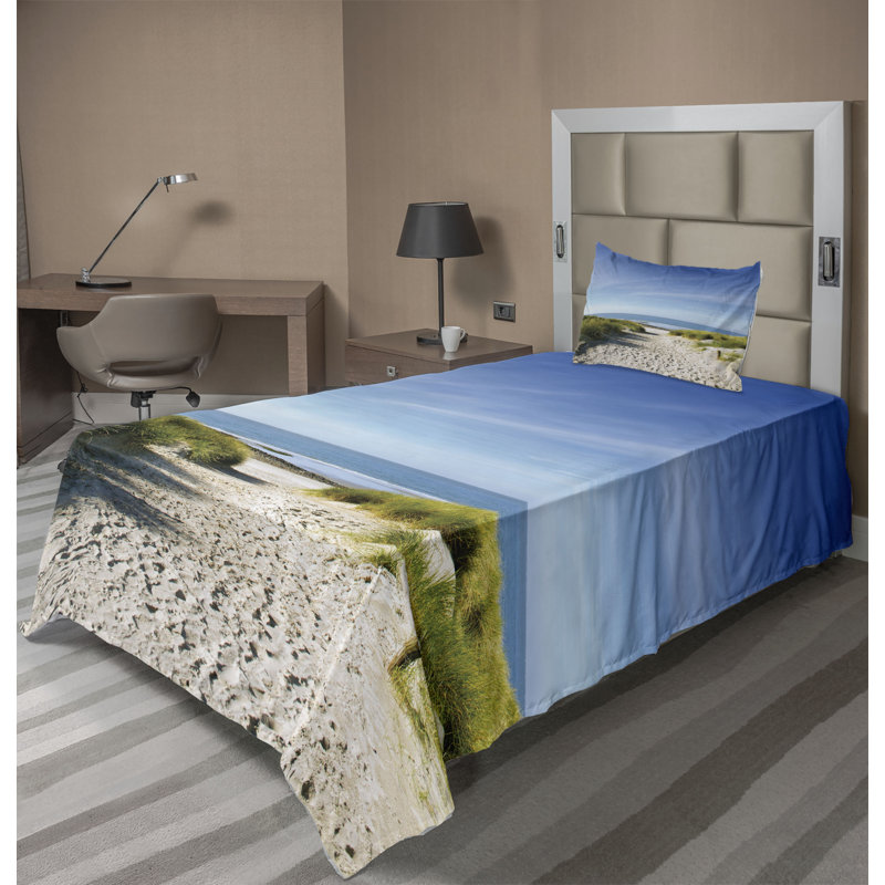 Microfiber Sheet Set, Twin Sheet Set with Fitted Sheet and 1 Pillowcase