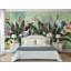 Papier peint paradis tropical, oiseaux exotiques et fleurs luxuriantes-112696972-112696967