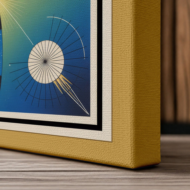 Print, 36x24 - 91.4 x 61.0 cm, Ochre Border