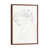 Classic Brown Wood Framed