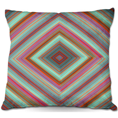 Ikat Reversible Throw Pillow