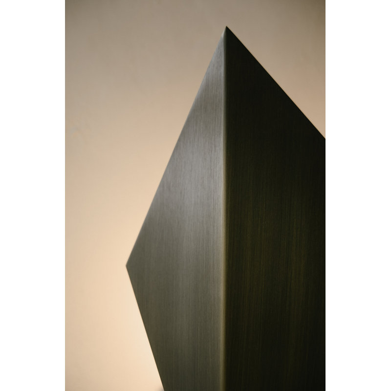Solid Brass 1 - Light Flush Mounted Sconce, Bronze