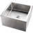 Express KitchQuip 22" W x 19" D Stainless Steel Floor-Mount Mop Sink for Commercial Janitorial Service