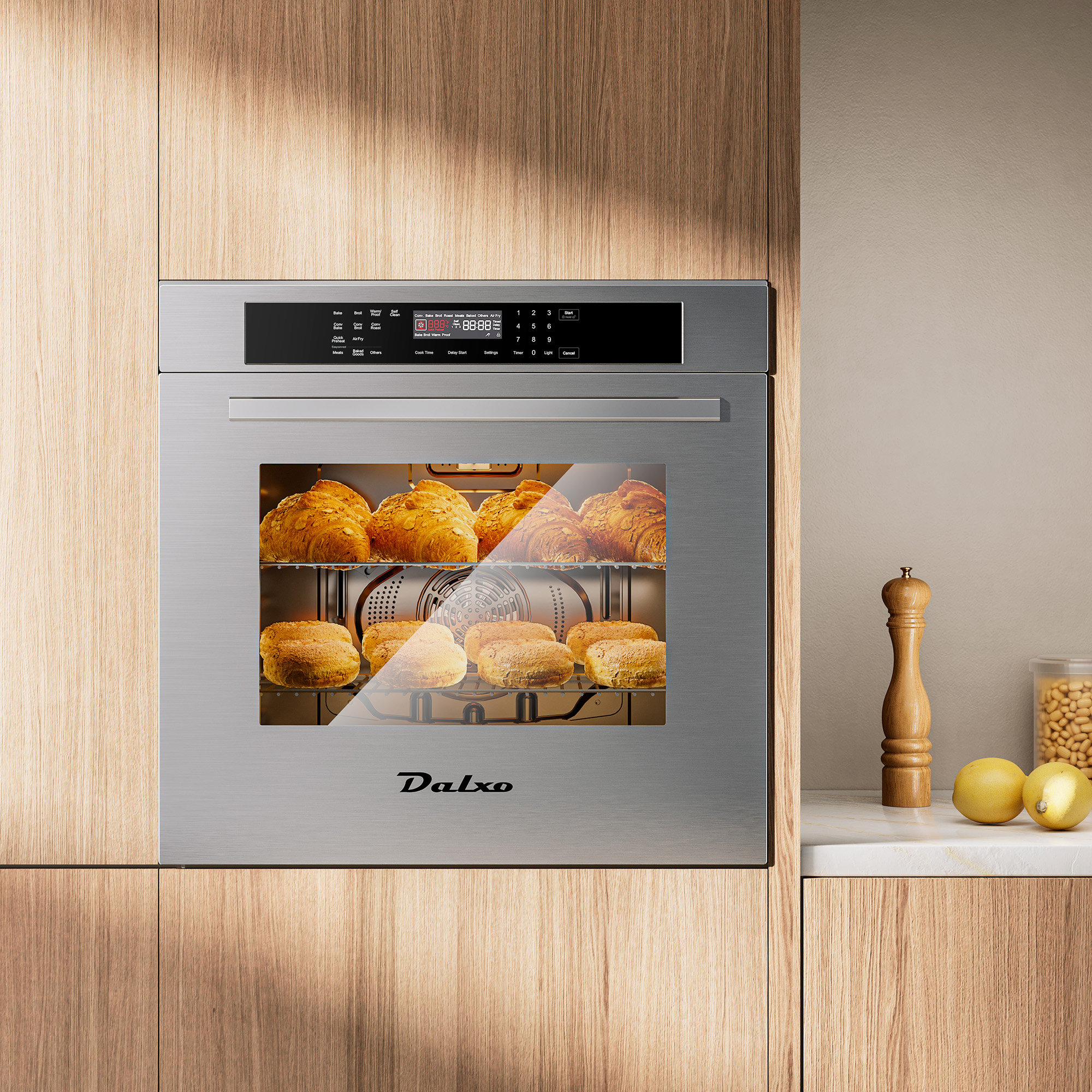 Samsung 30 in. 7 cu. ft. Electric Smart Oven/Microwave Combo Wall Oven With  Self Clean - Stainless Steel