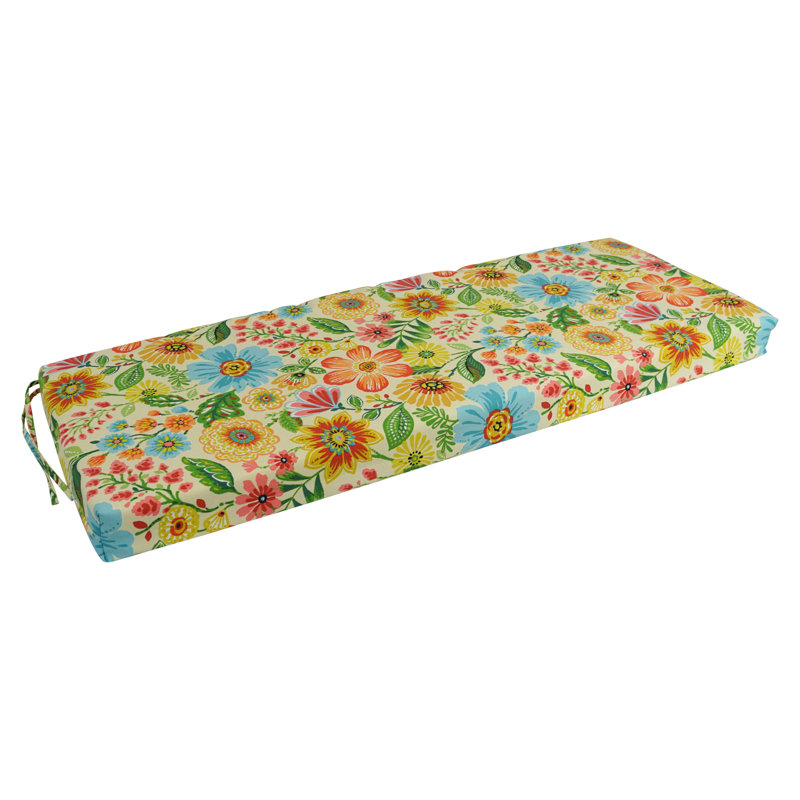 Outdoor 3'' Bench Seat Cushion, 51" W x 19" D