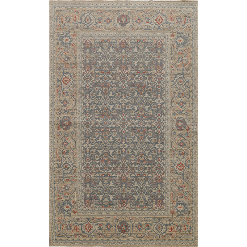 Tapis oriental en laine brun clair Oriental