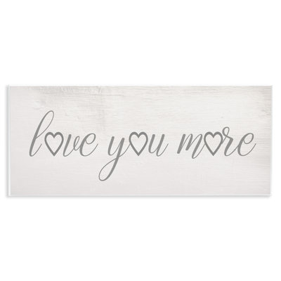 Love You More Heart Icon Soft Beloved Phrase