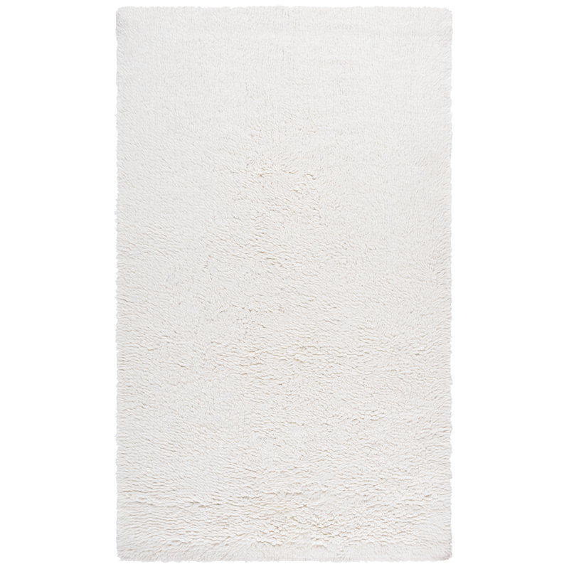 Casablanca 875 Hand Loomed 65% Wool; 35% Cotton Solid Color Rug, Rectangle 9' x 12'