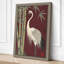 Crane Among Bamboo Japandi - Wrapped Canvas-723990262-723990253