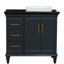 Ensemble de meuble-lavabo simple 37 po Lerwick-401038933
